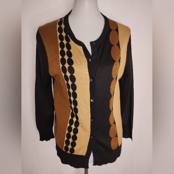 RETRO SILK KNIT CARDIGAN - Picture 7 of 7